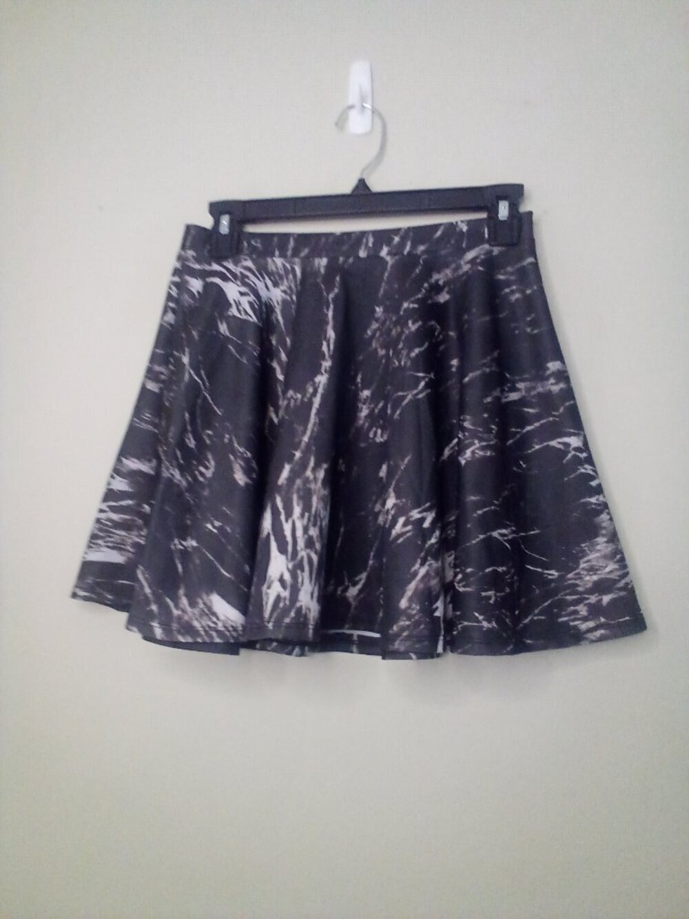 Nasty Gal Skirt Women S Short Circle Pattern Black White